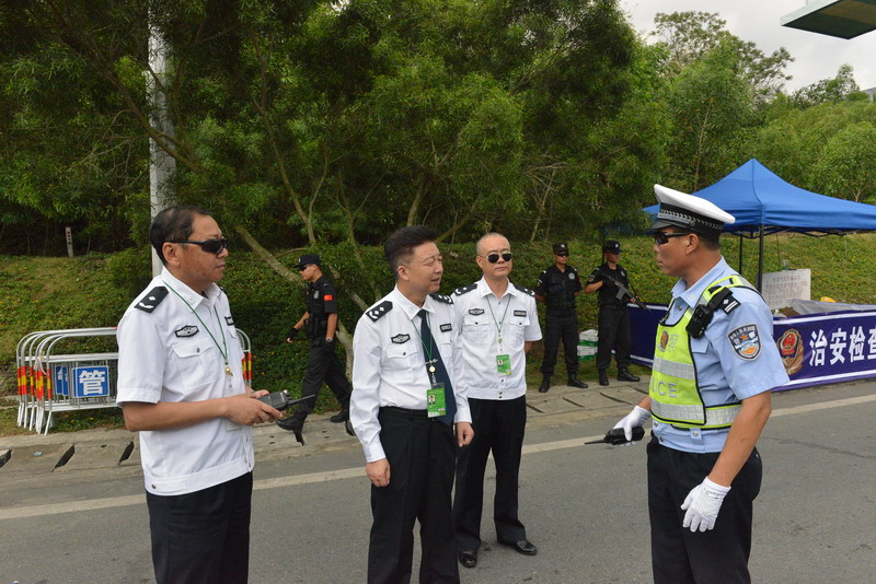 博鳌亚洲论坛的最帅交警