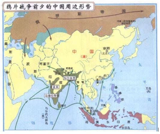 鸦片战争前中国与西方国家究竟有何差距