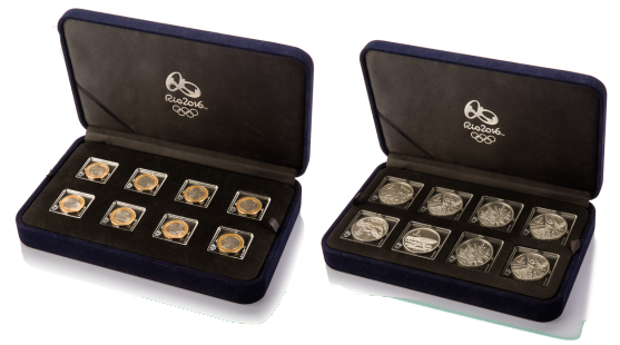 里约2016年奥运会纪念币套装抢购来袭