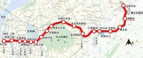 【出行必备】南京地铁1-16号线,s1-s9城际轨道完整站点名单出炉!