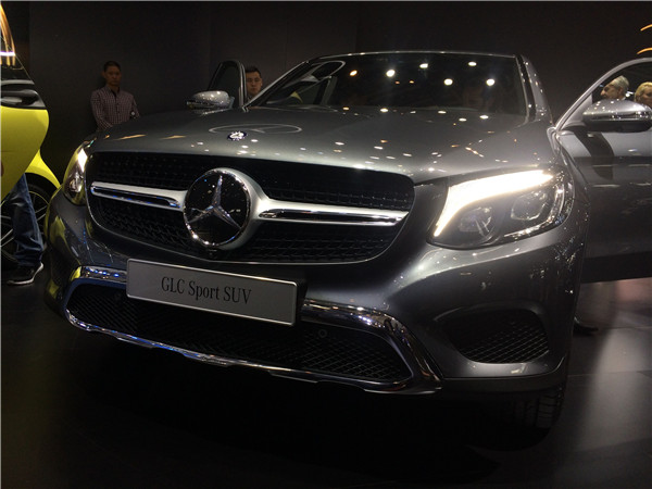 奔驰全新suv glc sport亮相北京车展