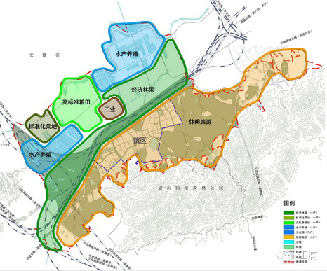 汤泉产业发展空间布局规划图 365地产家居网资料图