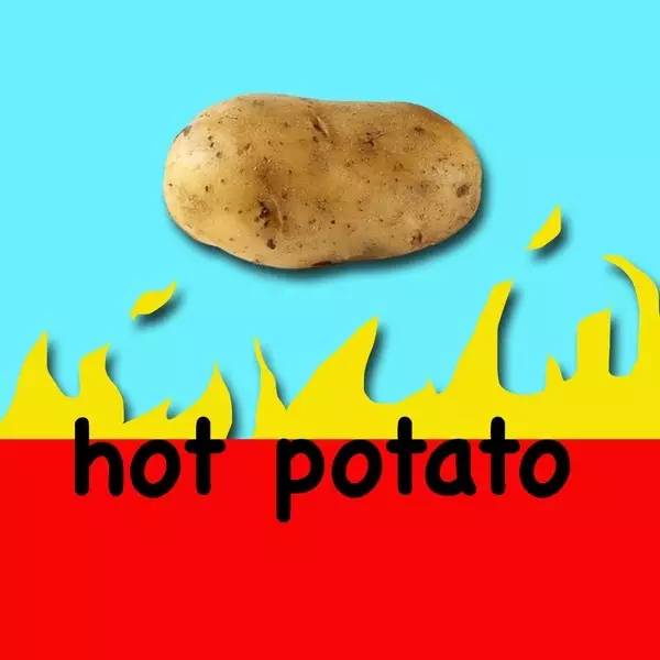 2,hot potato 棘手的人/事 烤马铃薯hot potato,hot的意思是热或烫