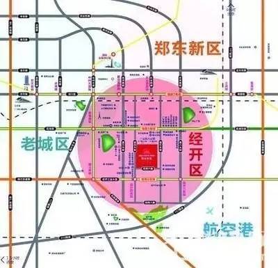 经开区滨河国际新城是郑州都市区九大区域性新区之一,通过