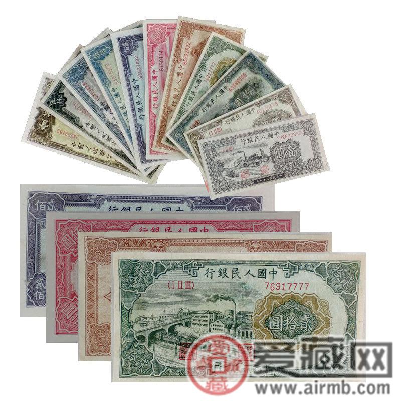 第一版人民币背景和收藏分析