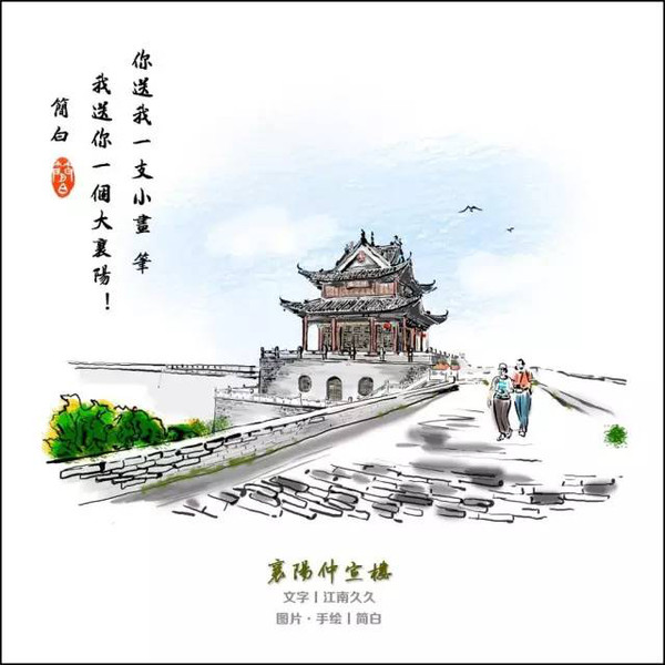 拱宸门又叫大北门,拱宸门的瓮城是襄阳古城所遗三座城门中保存最为