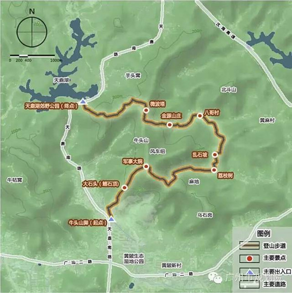 速读mark!广州13条经典登山徒步线路