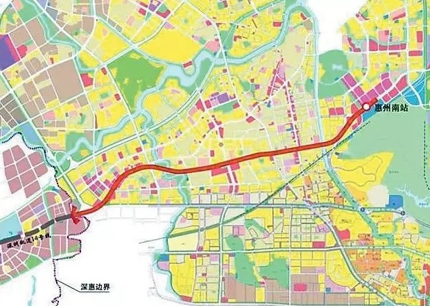 惠州或因地铁14号线的规划导致楼市房价上涨