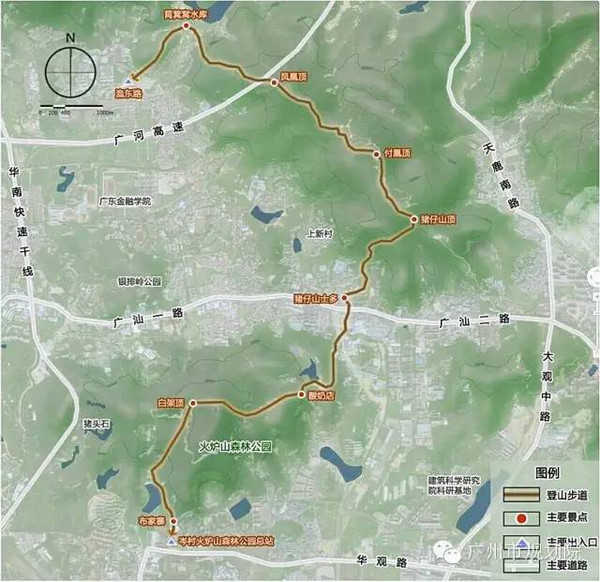 速读mark!广州13条经典登山徒步线路