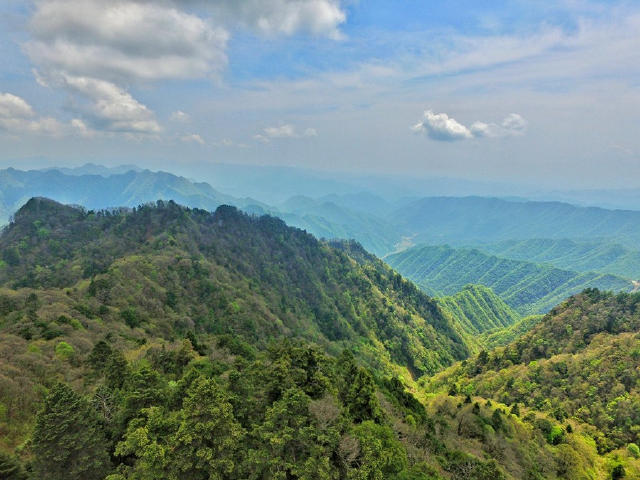 陕西旅游——探秘石泉不为人知的云雾山鬼谷岭