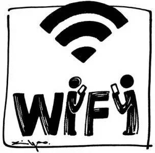 旅游一景:可以少睡少吃,不可以少wifi.