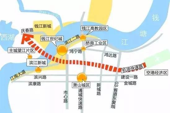 萧山机场公路明天正式通车!真正的亮点都在这