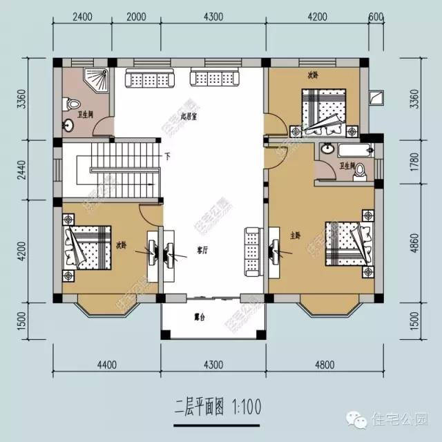 新农村自建房13米x11米 预算30万你们村够么?