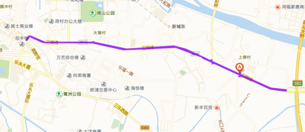 荷岳路,林上路快速化改造项目西起佛山大道,东至105国道.