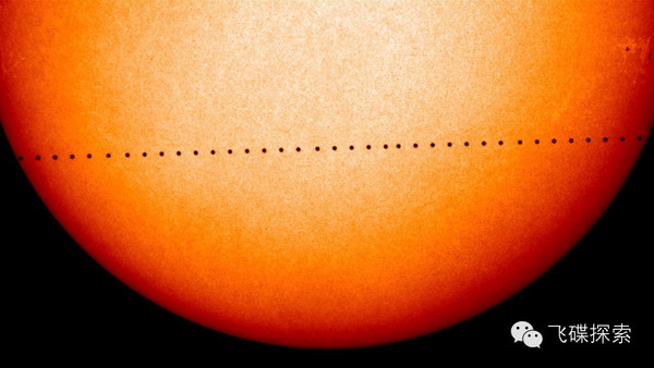 NASA拍摄的水星凌日图来啦！-搜狐科技