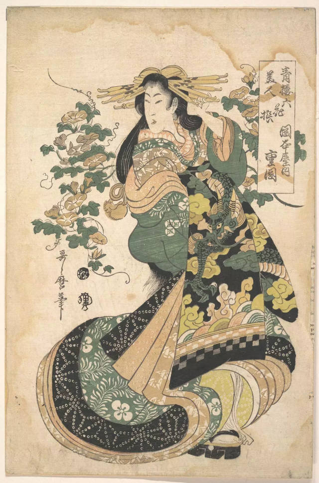 浮世绘美人画家 | 喜多川歌麿