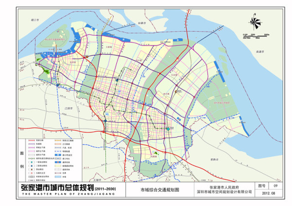 其它 正文  而根据下图我们张家港方面的规划,该线路并非从港城西侧