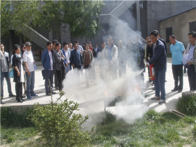 黄南州43名中青班学员集中接受消防知识培训