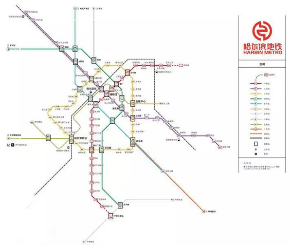 未来哈尔滨将建成10条地铁;有轨电车已敲定,轻轨也在讨论中