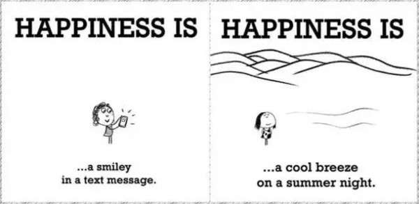 【英文小漫画】幸福是什么…最适合孩子写进英