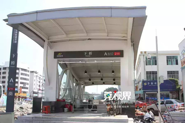 东莞地铁2号线开通在即揭秘15个站点内部及出入口分布