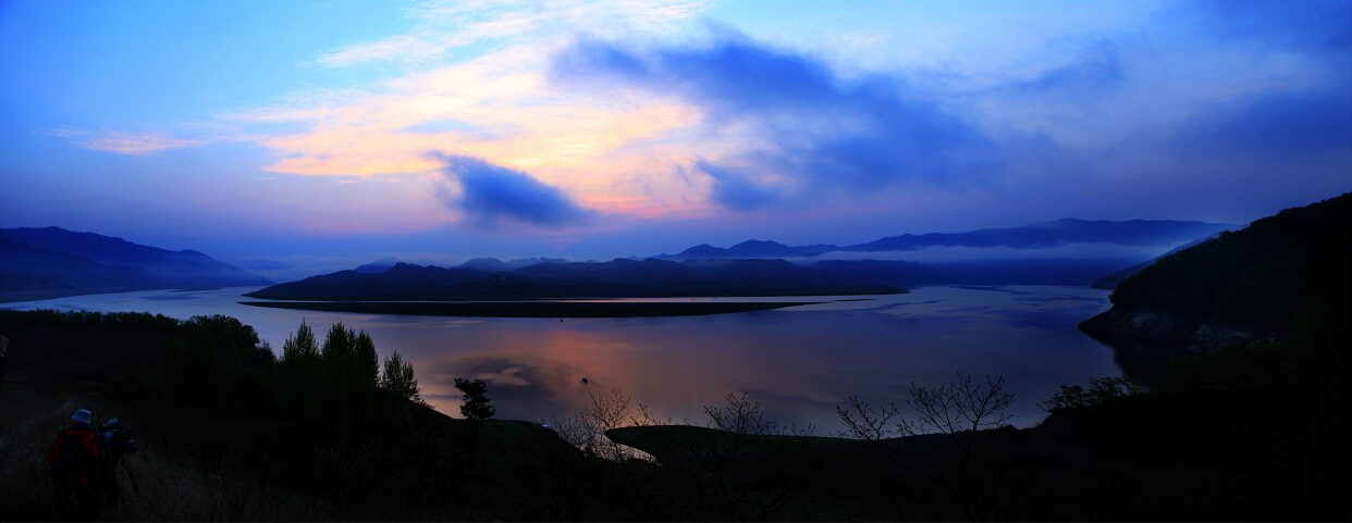 这里就是绿江村,位于辽宁省丹东市宽甸满族自治县.