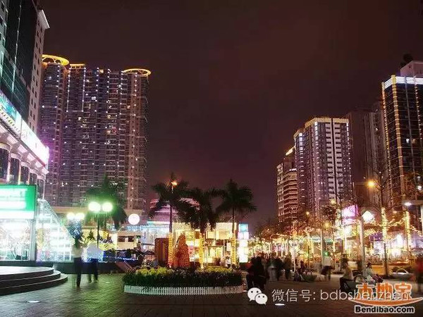 16,曾经的深圳商业第一街人民南路夜色