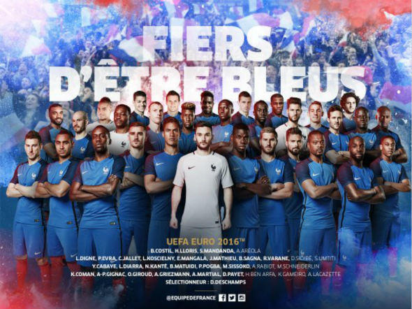 欧洲杯直播:2016欧洲杯法国国家队大名单
