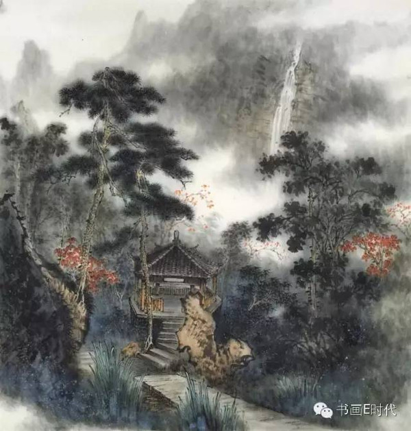 当代山水画家李明作品欣赏