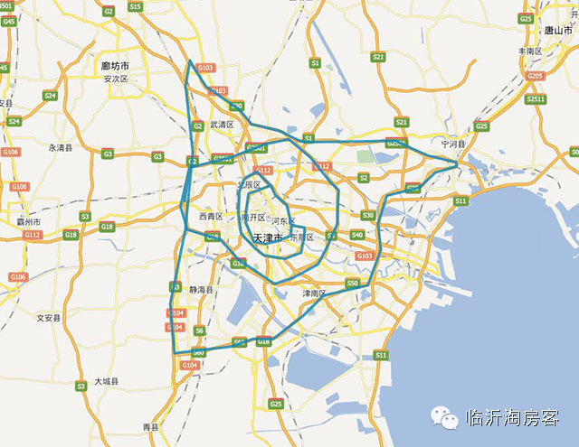 《临沂市道路与公共交通系统规划》来看临沂的三环范围为内环:北至