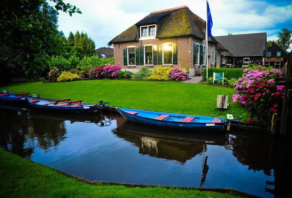 giethoorn, netherlands 荷兰,羊角村