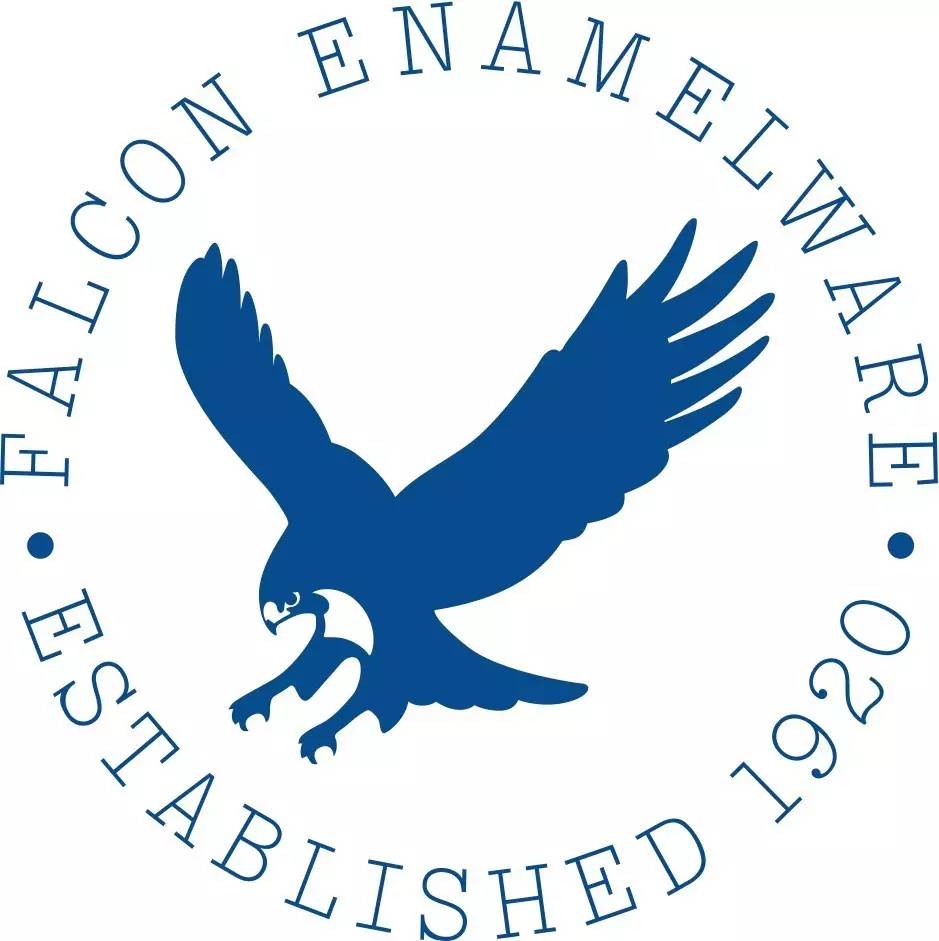 成立于1920年的falcon enamelware是英国的亲民厨房品牌,以猎鹰为标志