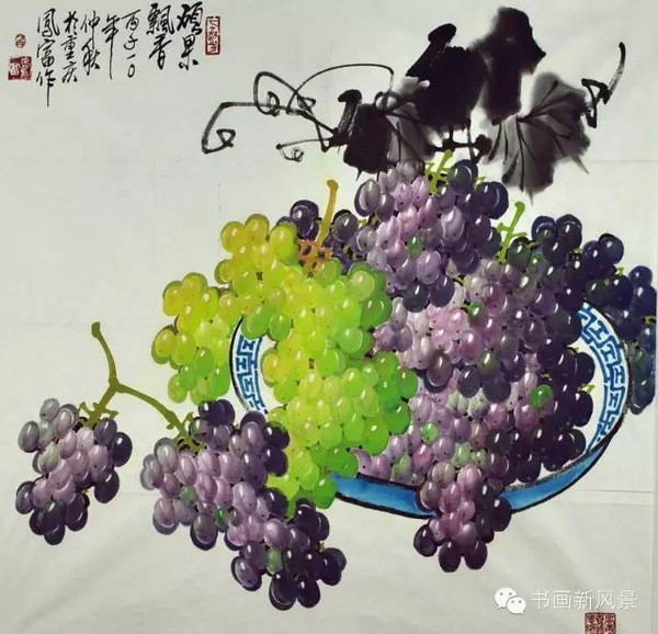 现为重庆西南大学美术学院教授,师从著名画家苏葆桢,以画葡萄著称