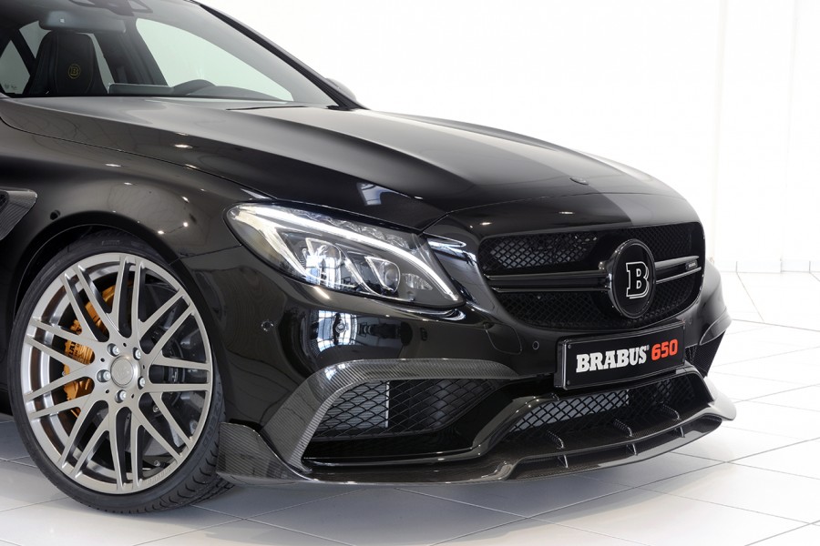 brabus改装奔驰c63 s