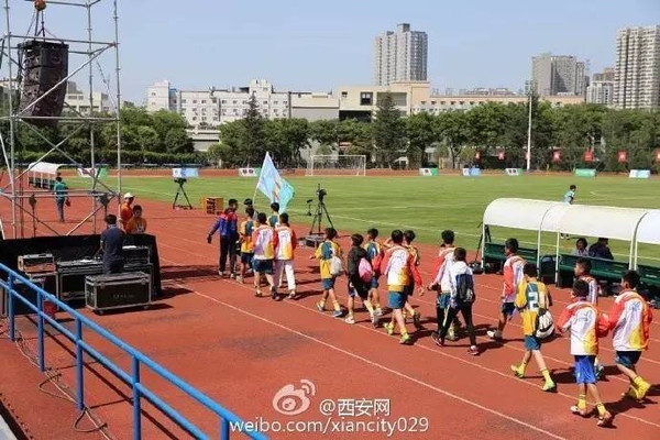 第九届中韩石榴花之春交流活动周少年足球赛拉