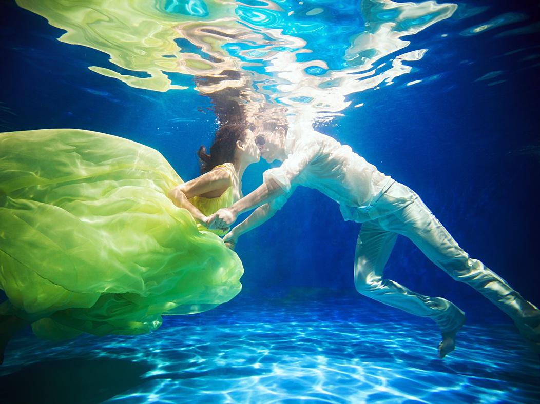 婚纱摄影|水下婚纱照拍摄详细讲解 水下摄影婚纱照风格 - 知乎