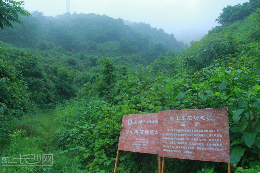 在谷山的介绍中有着这么一段描述"谷山上有灵谷