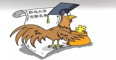 最新全国野鸡大学名单曝光江苏有3所