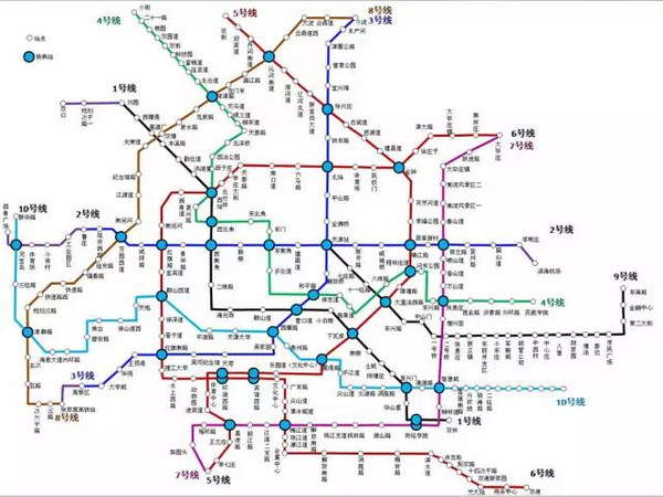 2020年 7,11号线竣工 滨海z4线实现通车试运营 目前天津运营中的地铁