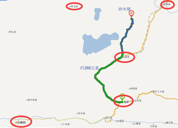 羊八井(海拔4300米 羊八井位于西藏拉萨市西北91.8公里的当雄县境内.