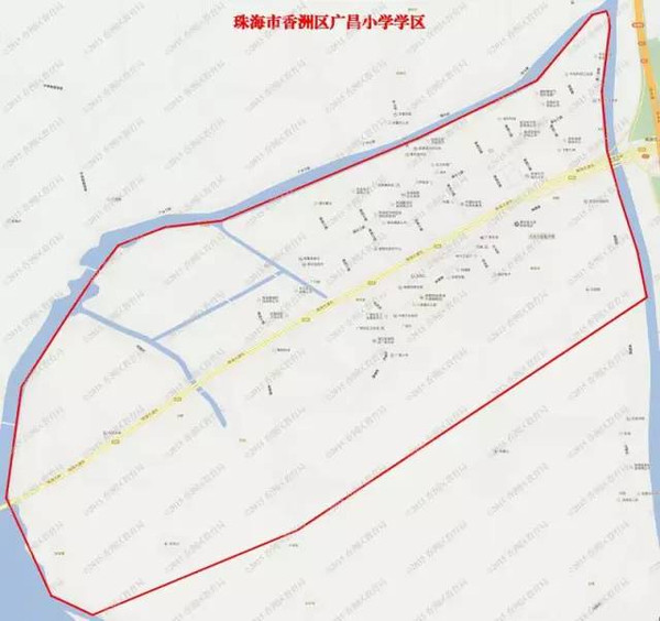 权威:2016珠海香洲区中小学最新学区划分!学区