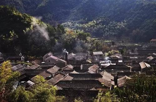 台州三门横渡镇东屏村