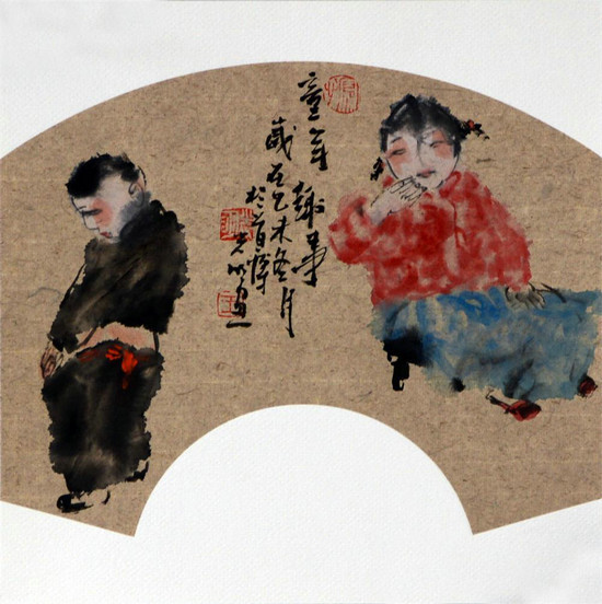 "轻声细语—王光明中国画人物小品展