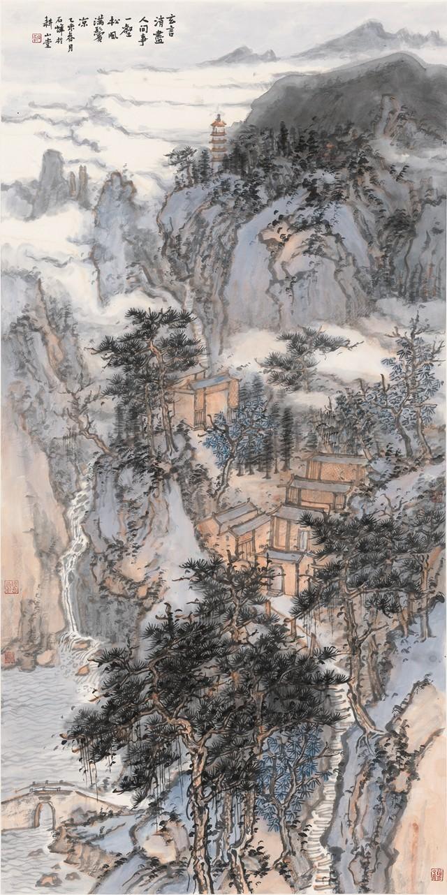 法度之中古意浓 — 评青年画家石峰的山水画