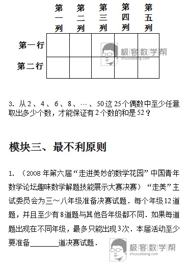 抽屉原理解决数学什么方面的问题_五下数学解决问题大全