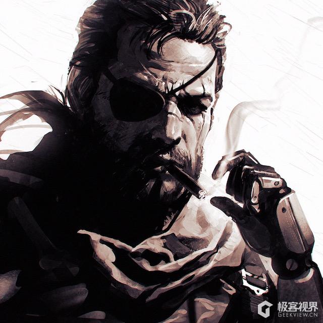 《合金装备》的游戏主角 big boss