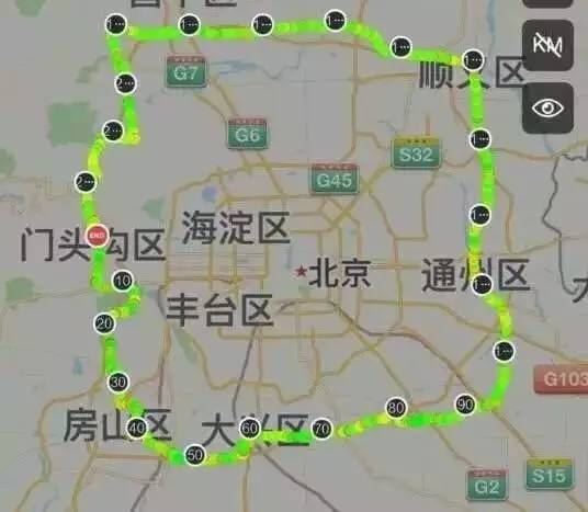 【解锁北京六环】90后小伙44小时跑完205.80公里