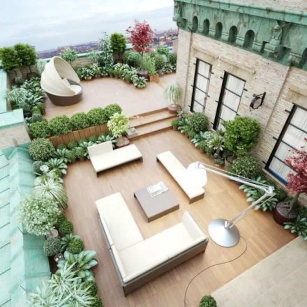 阳台花园|空间|室内设计|效果图小静 - 原创作品 - 站酷 (ZCOOL)