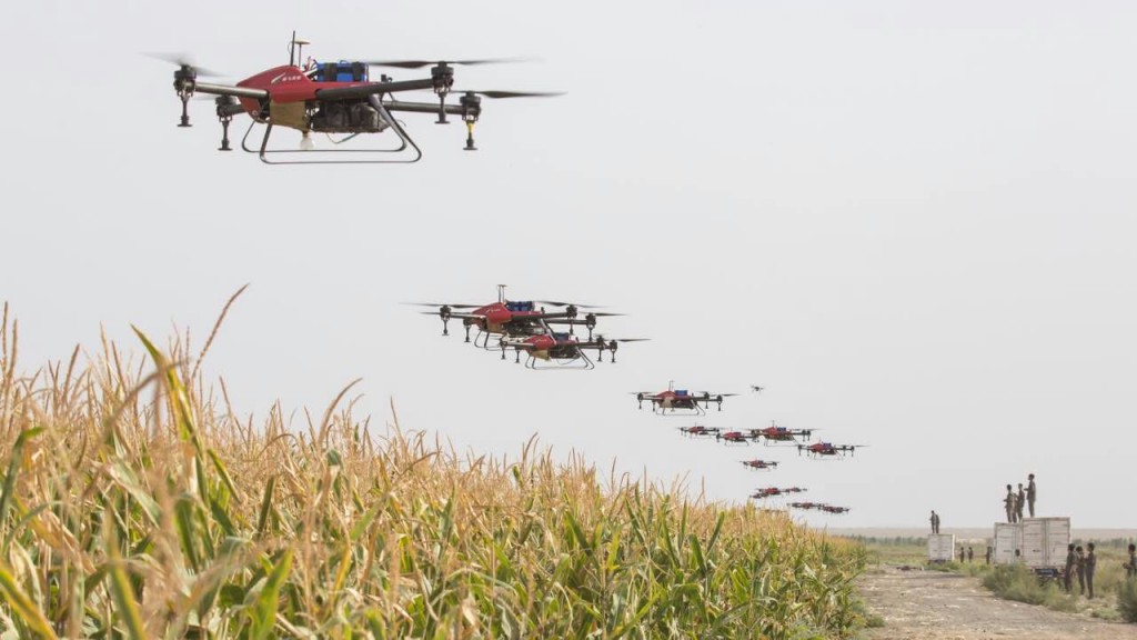 起源于深圳:大疆计划打造农用无人机生态链 - 