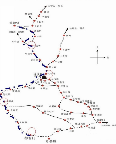 穿越无人区,鳌太徒步攻略